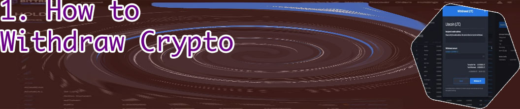 How to withdraw cryptocurrency
